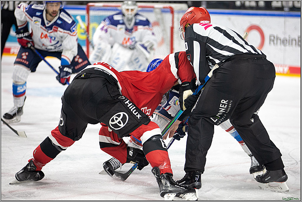 PENNY DEL; Koelner Haie- Adler Mannheim; Koeln, 02.01.2022